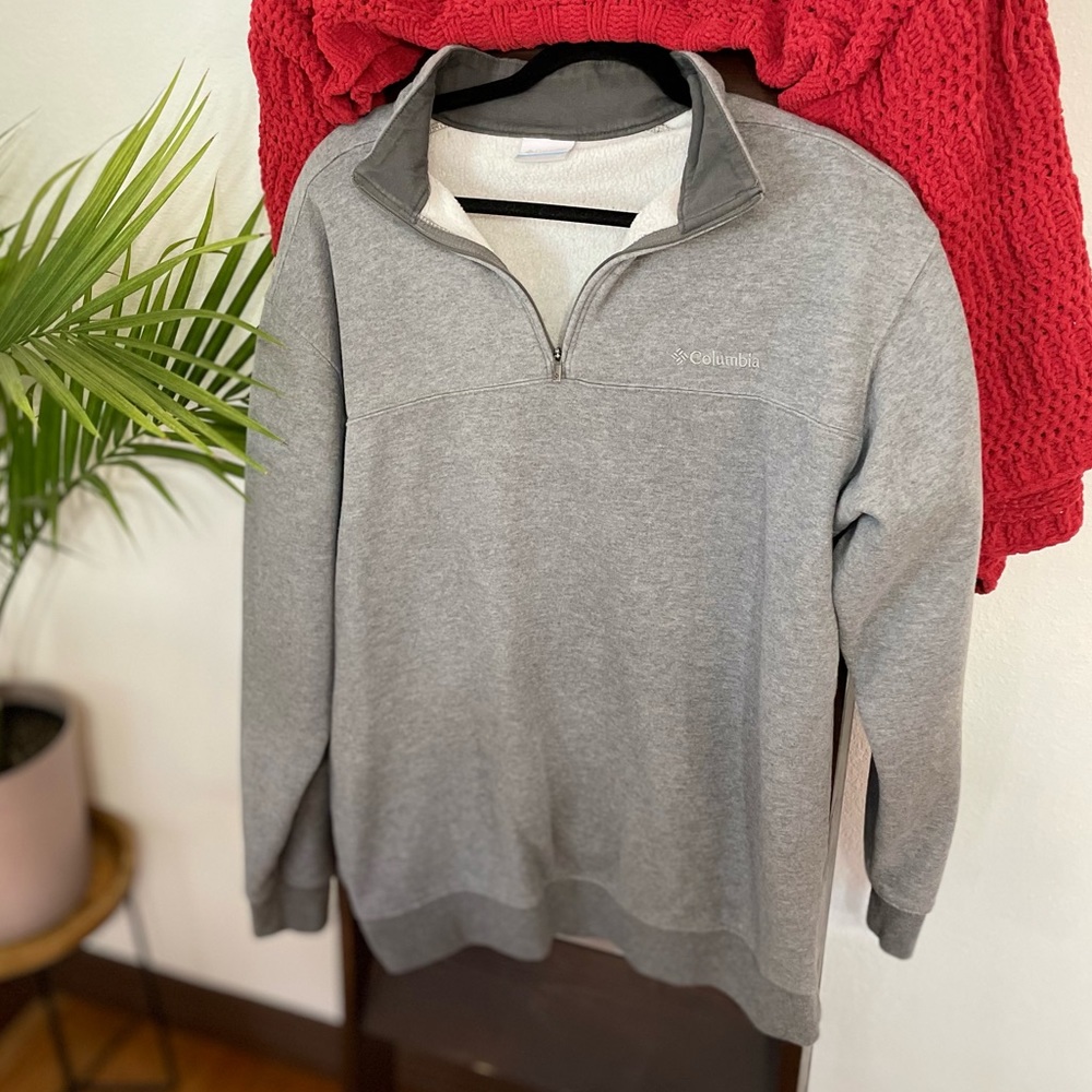 Columbia 1/4 zip size XL